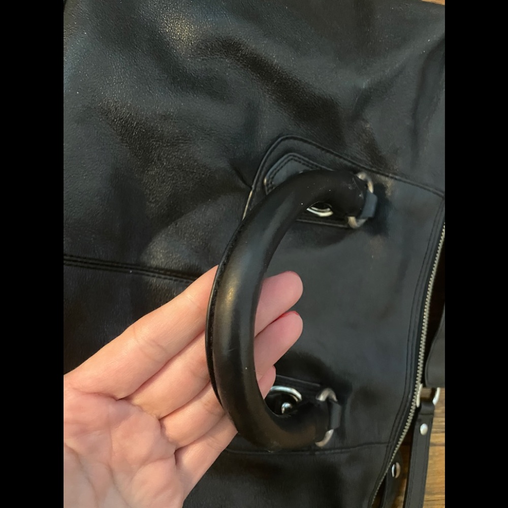 Coach Black Leather Madison Sabrina Conver… - Picture 7 of 9